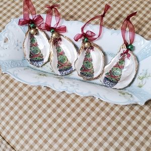 Ornament Topiary Oyster Shell 🐚 🎄